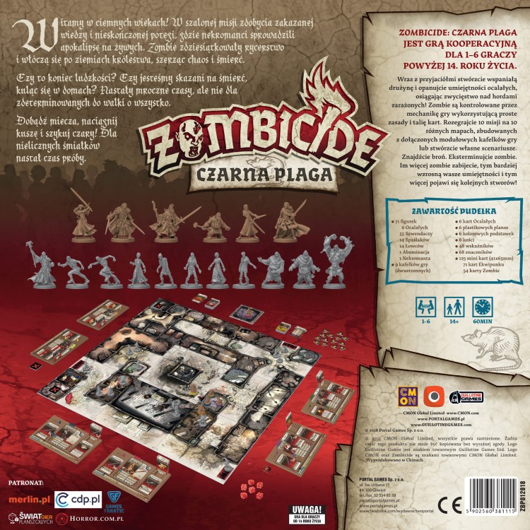 Zombicide: Czarna Plaga Portal Games