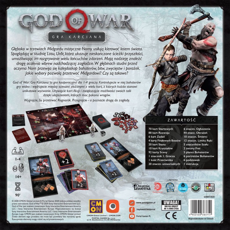 God of War: Gra karciana
