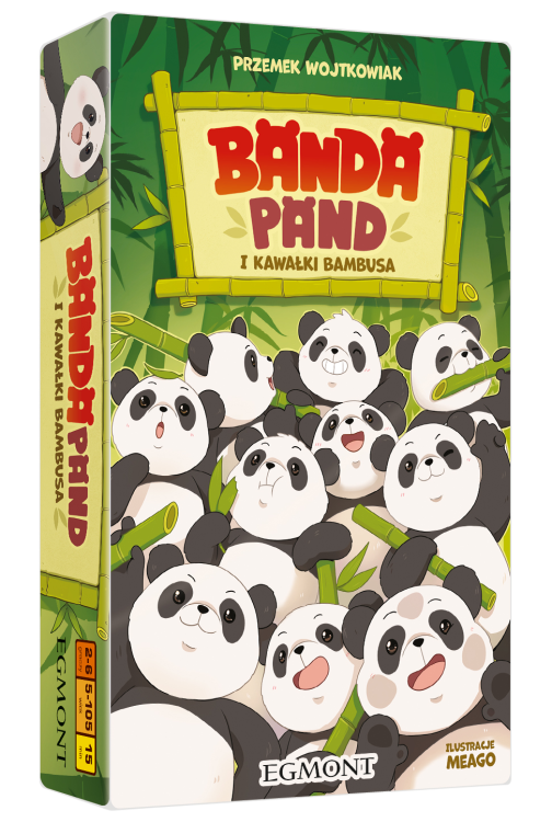 Banda pand i kawałki bambusa
